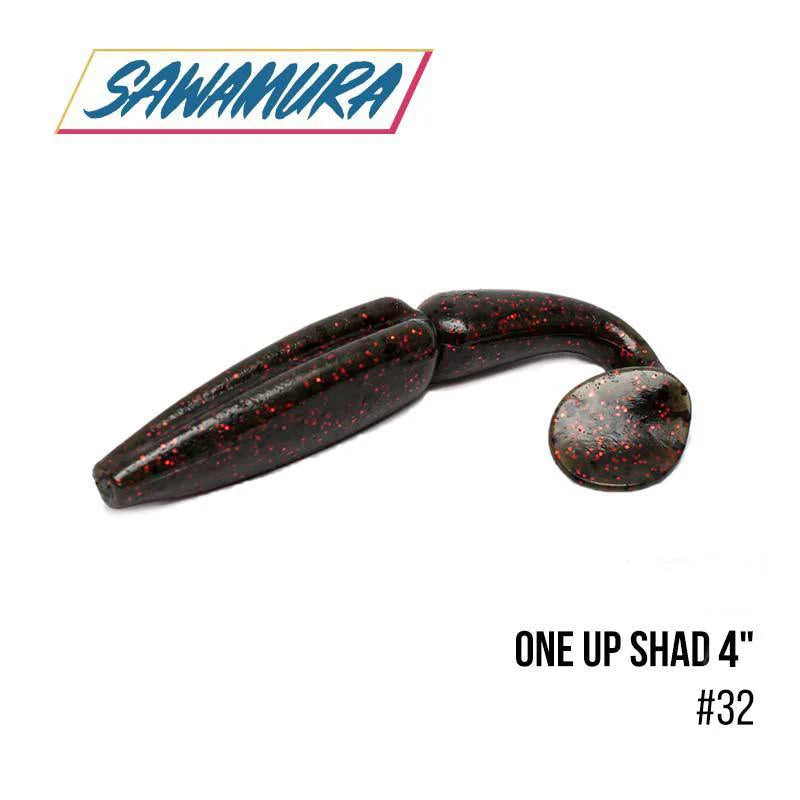 Silikona māneklis SAWAMURA One’up Shad 4″