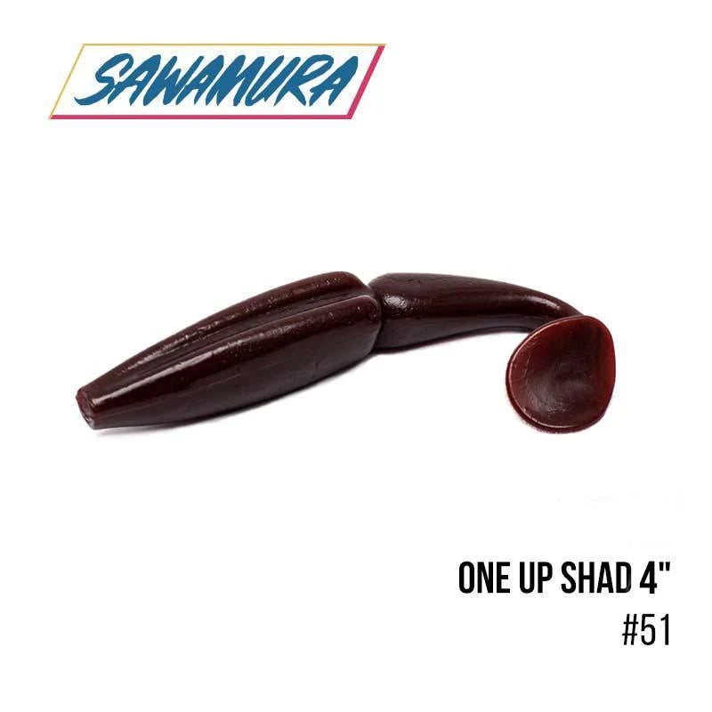 Silikona māneklis SAWAMURA One’up Shad 4″