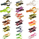 Silikoonist peibutised Crazy Fish Nimble 4", 100 mm