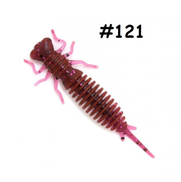Silikona Mānekļi Fanatik Larva, 1,6'' #121