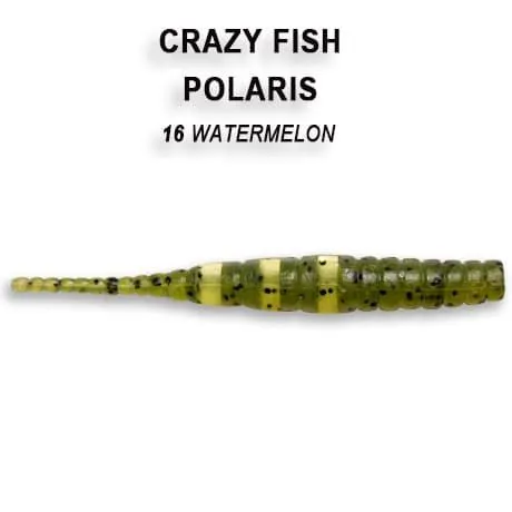 Silikona mānekļi Crazy Fish Polaris 1.8" #16