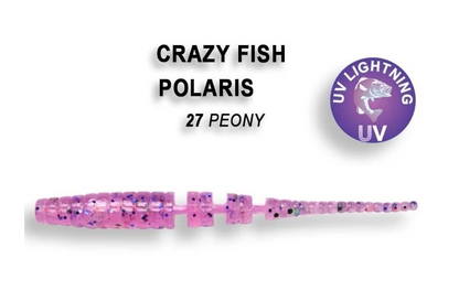 Silikona mānekļi Crazy Fish Polaris 3" #27