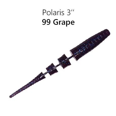 Silikona mānekļi Crazy Fish Polaris 3" #99