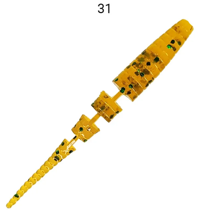 Silikona mānekļi Crazy Fish Polaris 4" #31