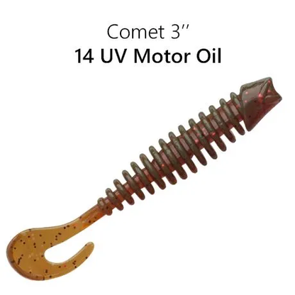 Silikona māneklis Crazy Fish COMET 3'' 14