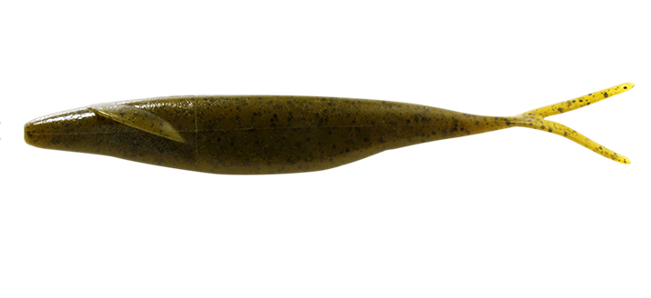 Silikona māneklis DEPS SAKAMATA SHAD 5” #12 Green pumpkin