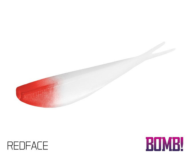 Silikona māneklis Delphin BOMB! D-SHOT | 10,5cm Redface