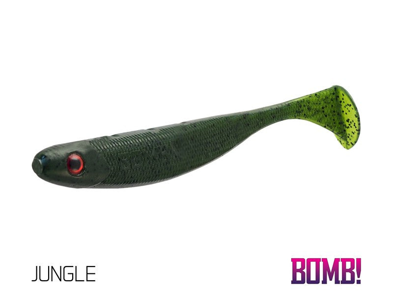 Silikona māneklis Delphin BOMB! Rippa | 8cm Jungle