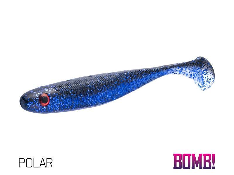 Silikona māneklis Delphin BOMB! Rippa | 8cm Polar