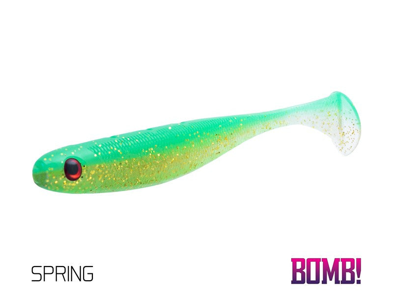 Silikona māneklis Delphin BOMB! Rippa | 8cm Spring
