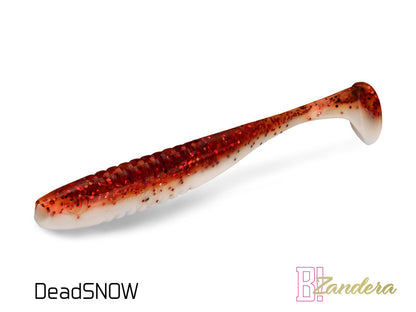 Silikona māneklis Delphin ZANDERA UVs | 10cm DEAD SNOW