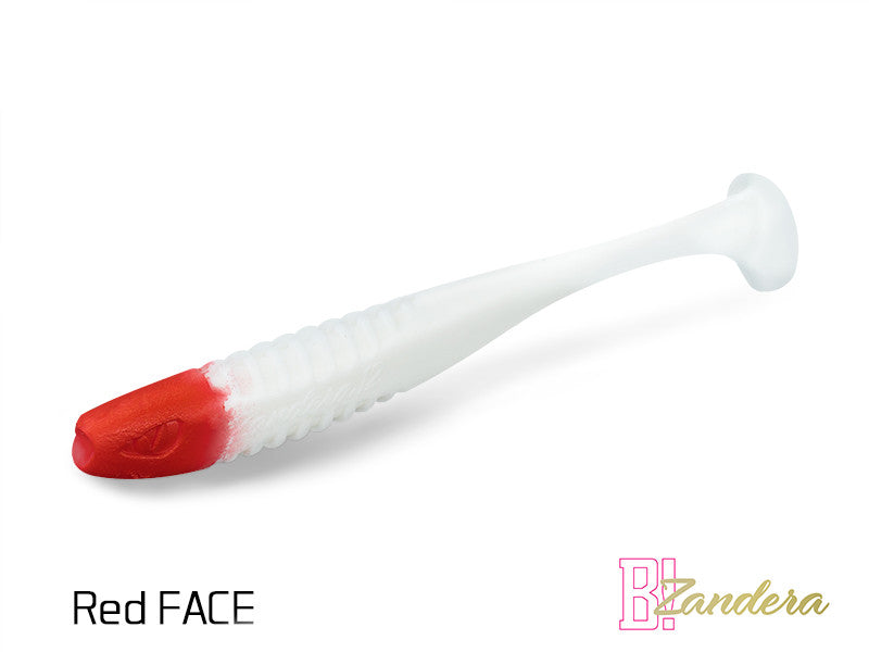 Silikona māneklis Delphin ZANDERA UVs | 10cm RED FACE