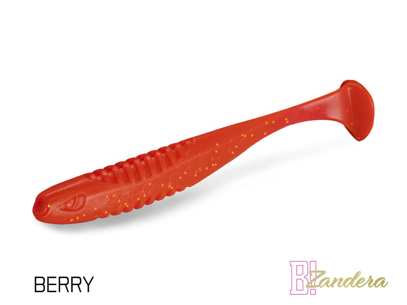 Silikona māneklis Delphin ZANDERA UVs | 15cm Berry