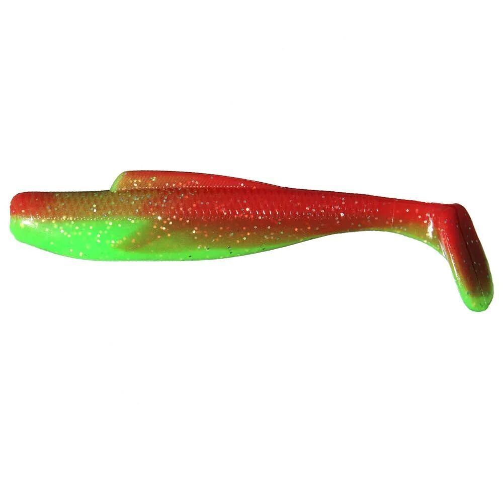 Silikona māneklis ZMAN ElaZtech DieZel MinnowZ  4" / 10 cm Nuked Chicken Glow