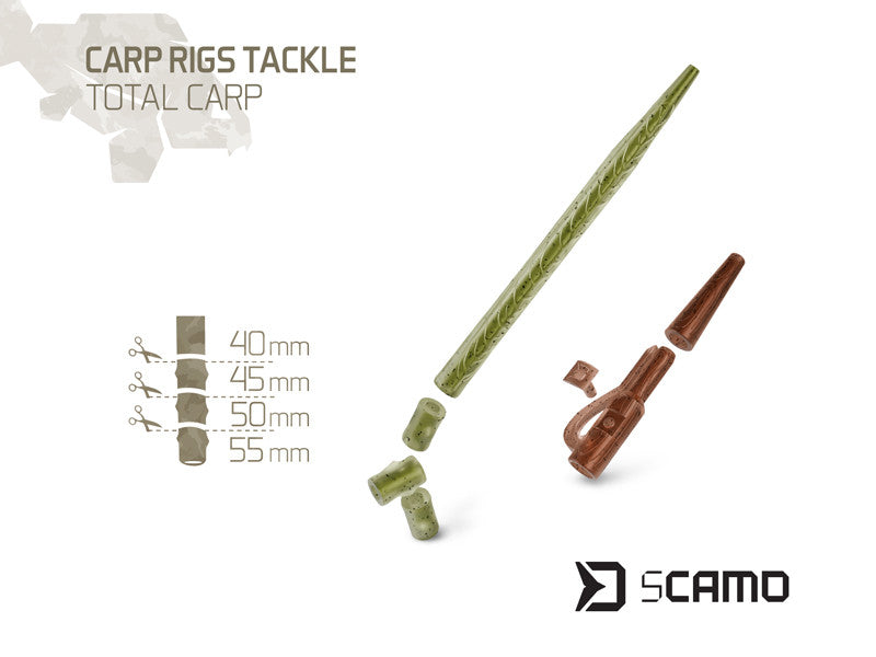 Sistēmu komplekts Delphin sCAMO Total CARP 10 sets