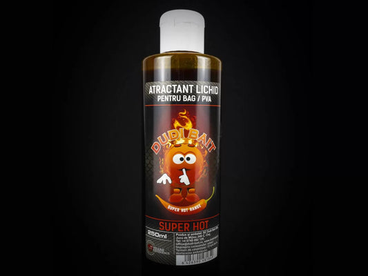 Šķidrums PVA Dudi Bait Aditiv BAG "Super Hot" 250 ml
