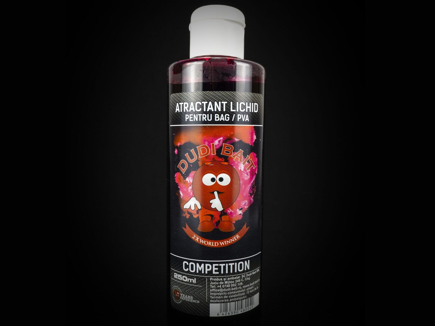 Šķidrums PVA Dudi Bait Aditiv Bag "Competition" 250 ml