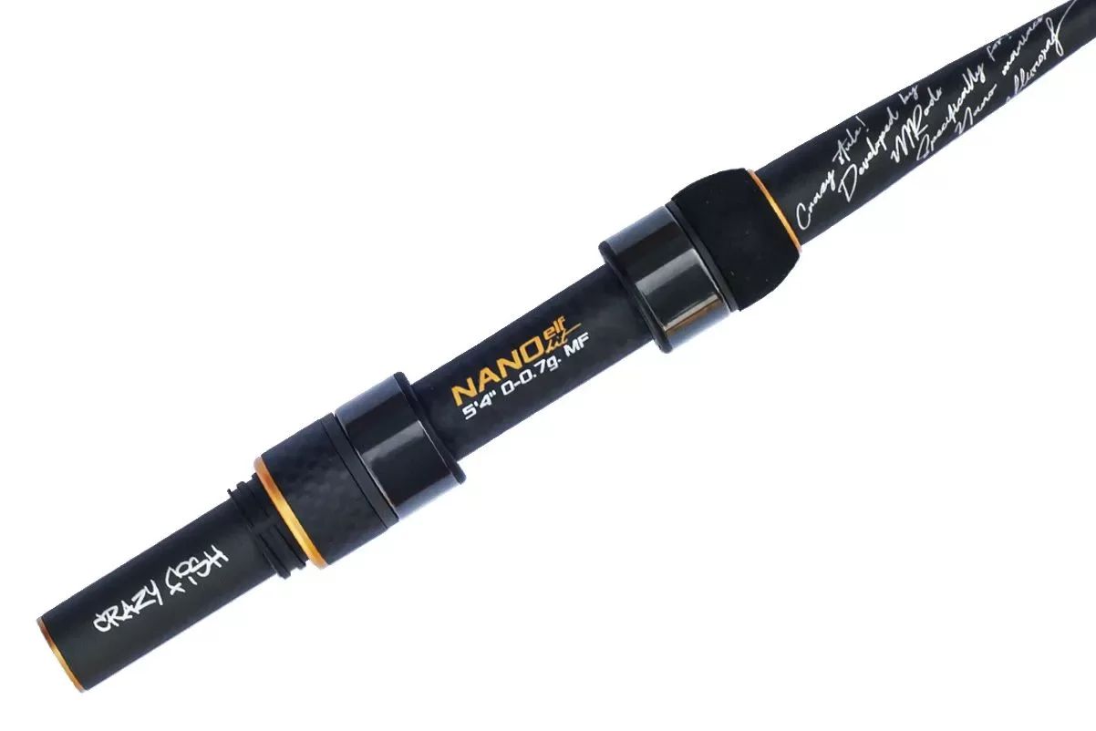 Spinings Crazy Fish Nano Elf Hit (0-0.7g 162 cm)