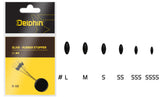 Stoperi Delphin Olive - Rubber stopper