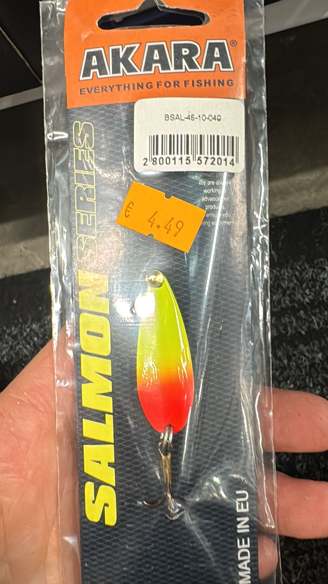 Šūpiņš AKARA «Salmon» 45 SH ( 10 g , 45 mm ) / 049