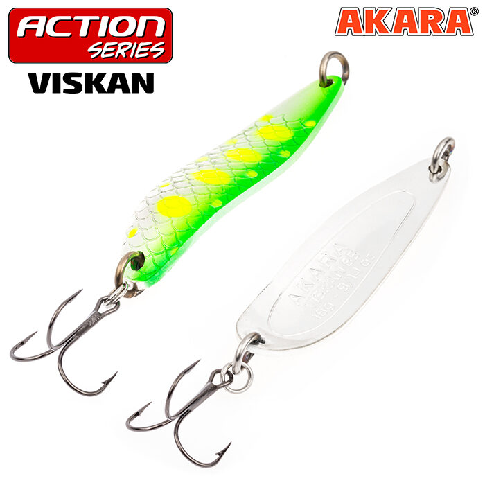 Šūpiņš AKARA «Viskan» Action 65 SH (65mm / 12gr) / AB98