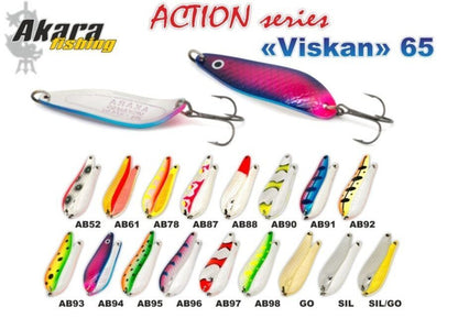Šūpiņš AKARA «Viskan» Action 65 SH (65mm / 15gr)