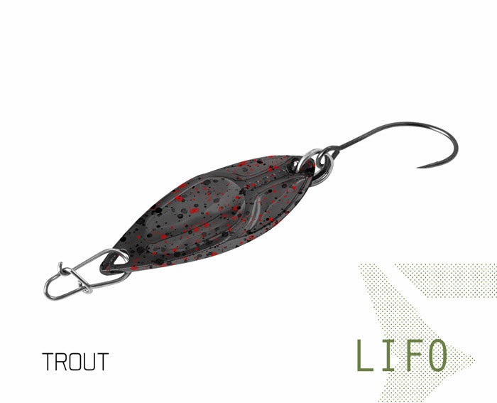Šūpiņš Delphin LIFO 2.5g Trout