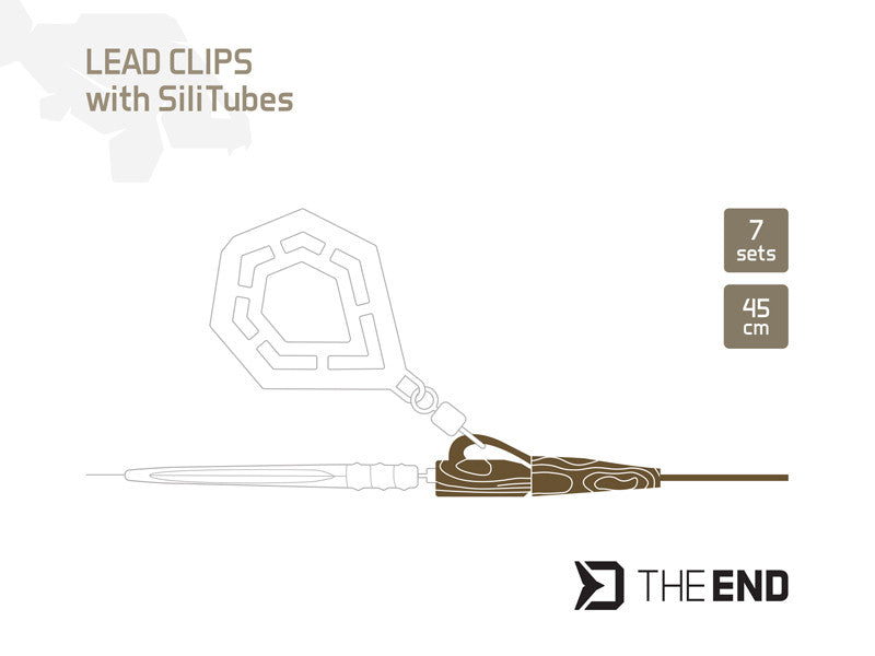 Svina klipsis Delphin TheEND 7 sets