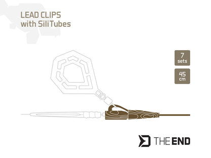 Svina klipsis Delphin TheEND 7 sets