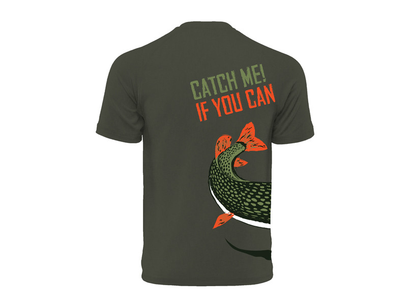 T-Krekls Delphin Catch Me! Pike