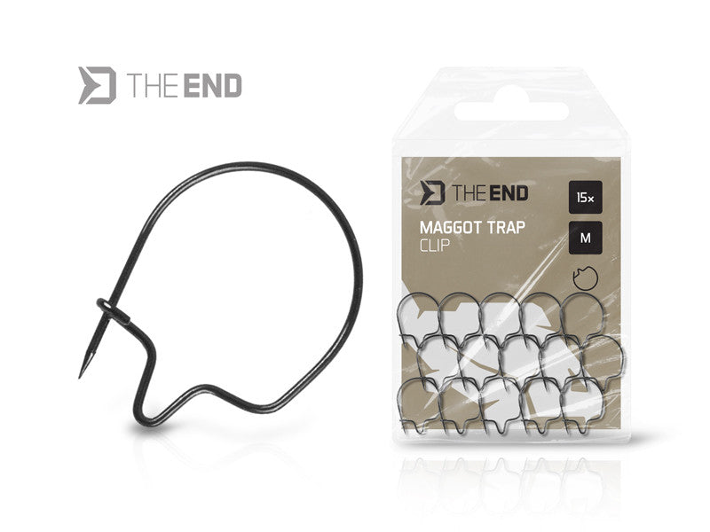 Tārpu klipsis Delphin TheEND Maggot Trap / 15 pcs