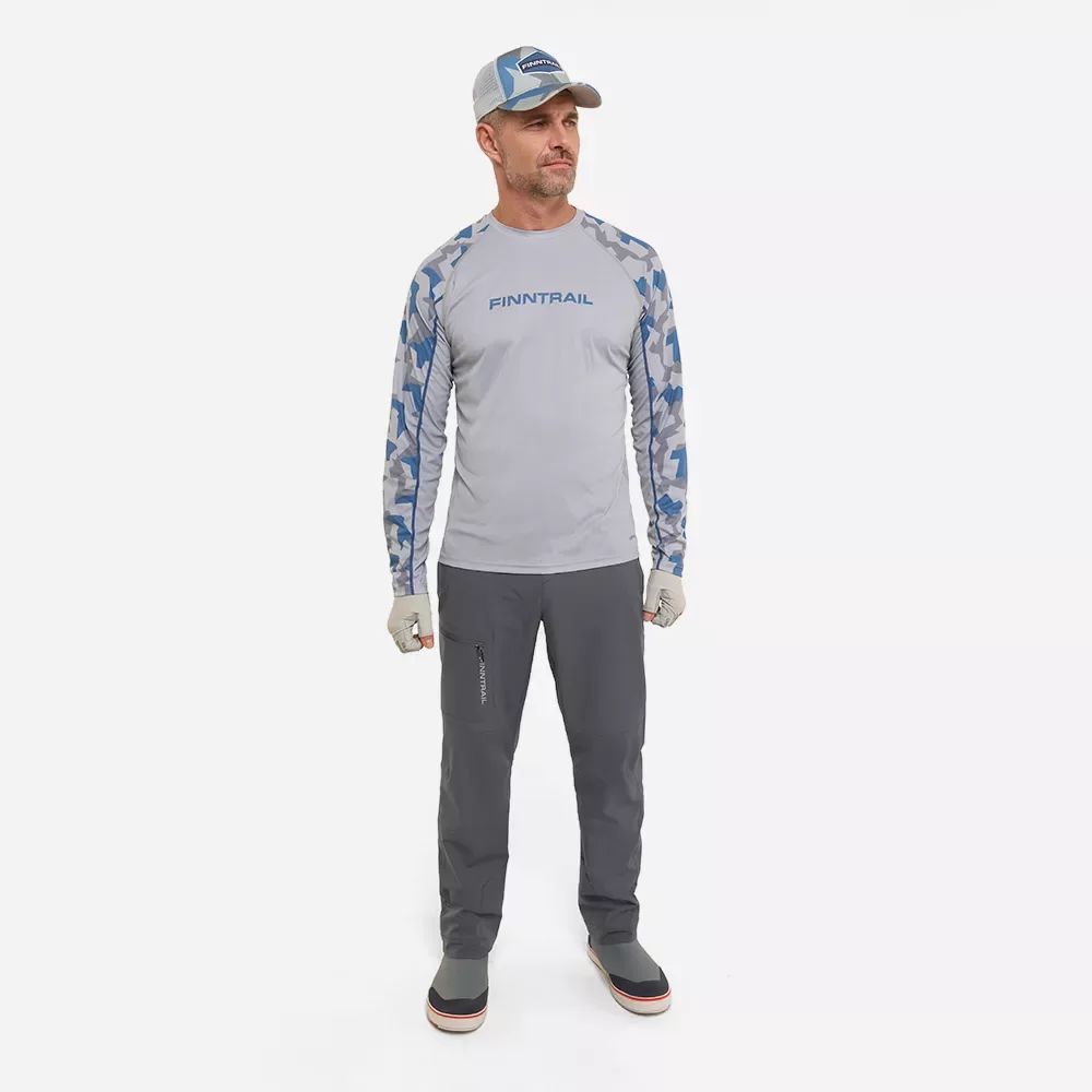 Teflon Bikses FINNTRAIL WAVE MIDDLEGREY 4608