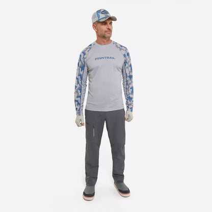 Teflon Bikses FINNTRAIL WAVE MIDDLEGREY 4608