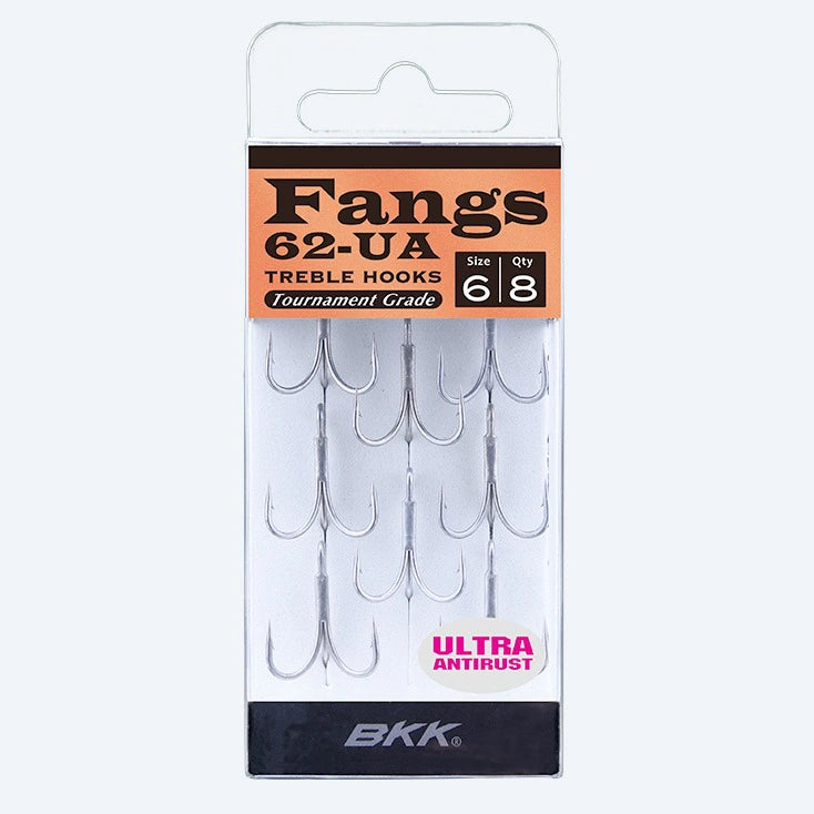 Trīsžubura āķi BKK Fangs-62 UA