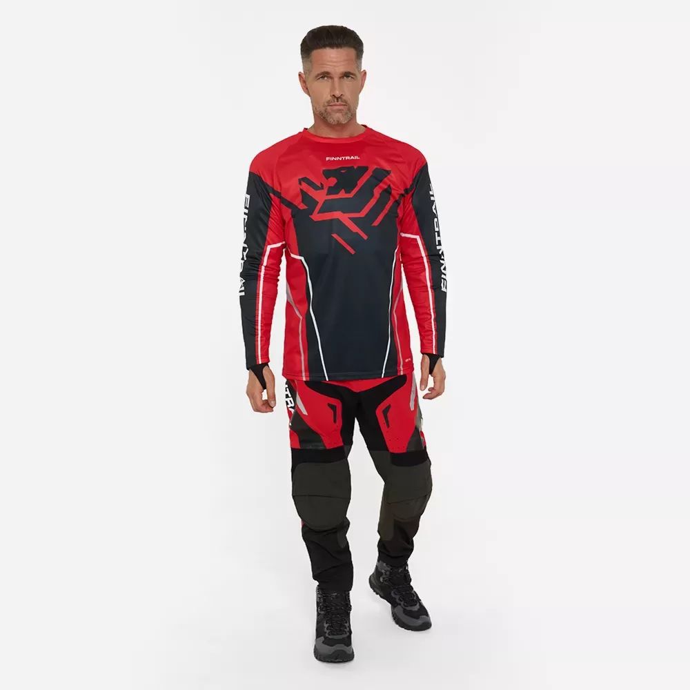 UPF 50 Krekls FINNTRAIL JERSEY 6600 RED
