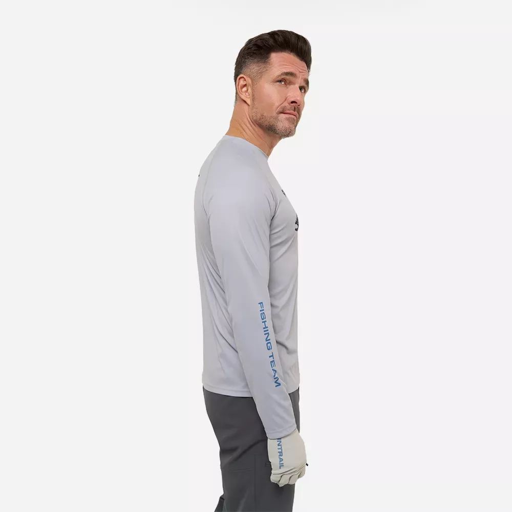 UPF 50 Krekls FINNTRAIL WAVE FISH GREY 6611