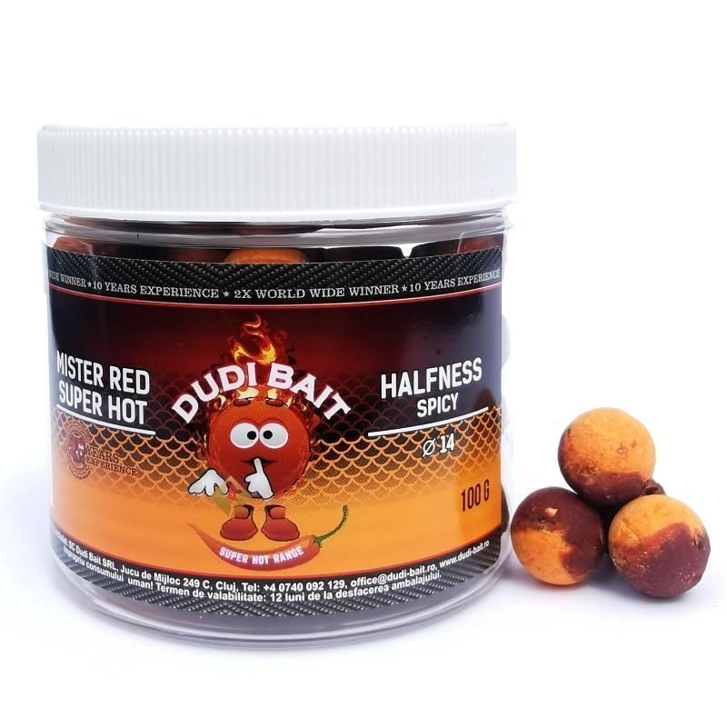 Vafteri Dudi Bait "Mister Red Super Hot" HALFNESS Spicy