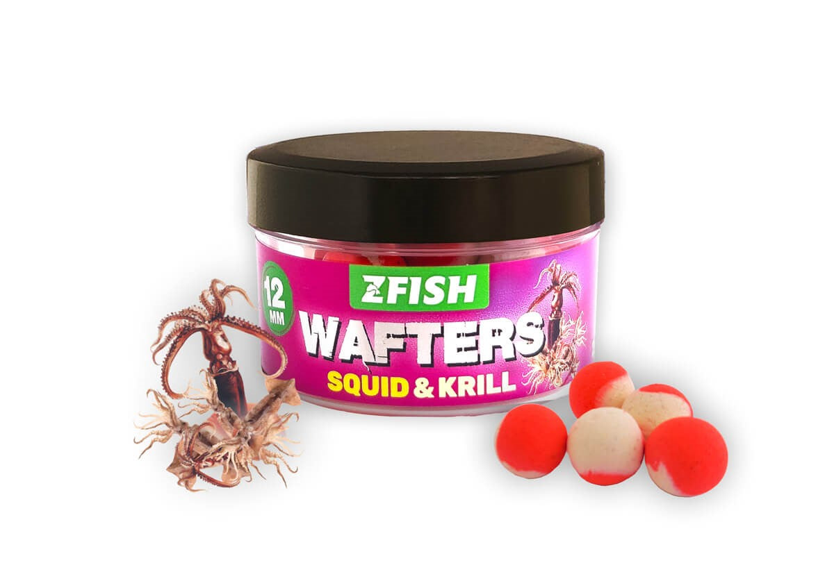 Vafteri ZFISH Balanced Wafters 12mm Squid & Krill