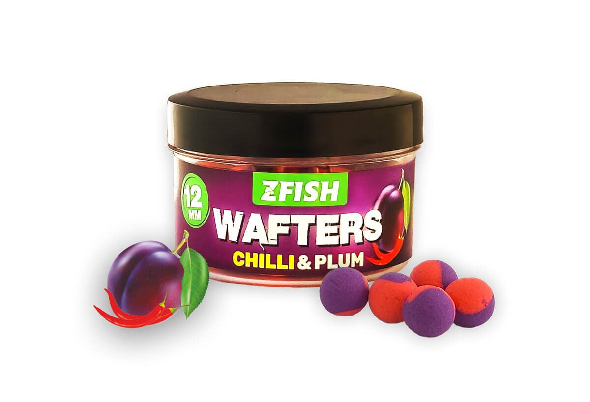 Vafteri ZFISH Balanced Wafters 12mm Chilli & Plum