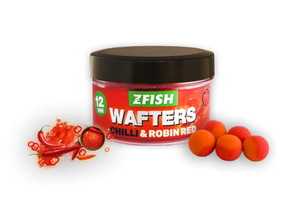 Vafteri ZFISH Balanced Wafters 12mm Chilli & Robin Red