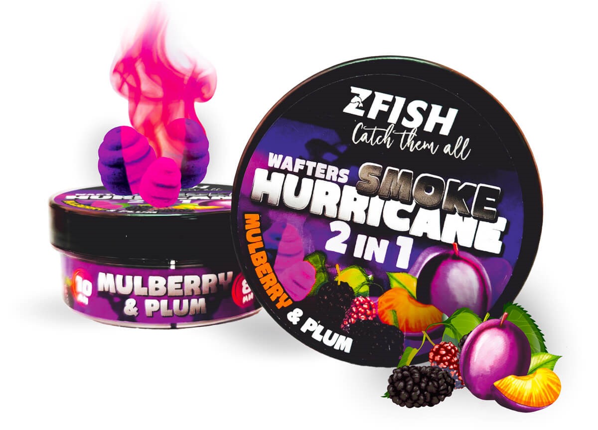 Vafteri ZFISH Smoke Hurricane Wafters 2in1 Mulberry and Plum