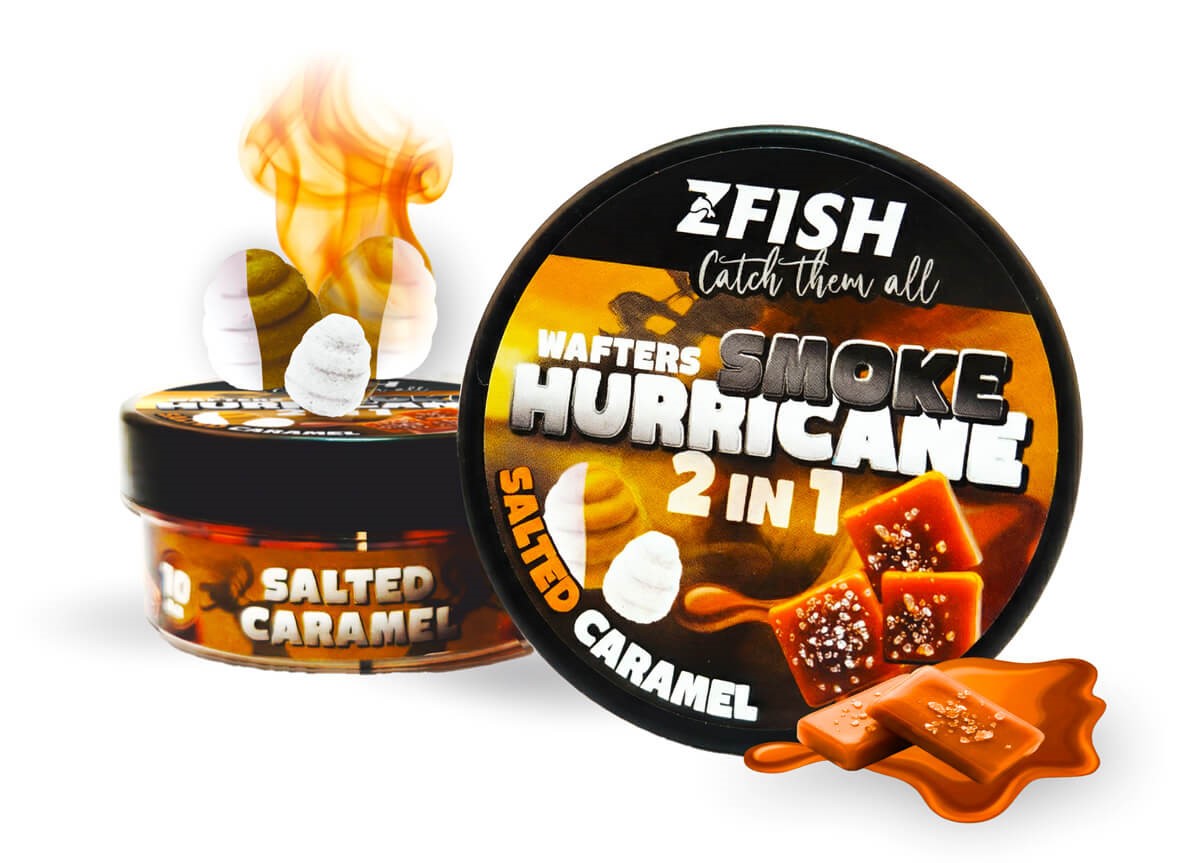 Vafteri ZFISH Smoke Hurricane Wafters 2in1 Salted Caramel