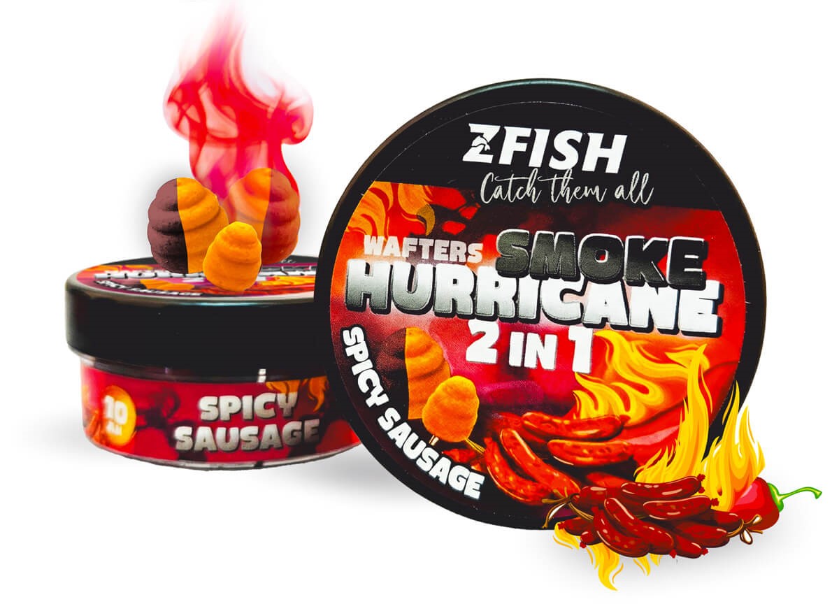 Vafteri ZFISH Smoke Hurricane Wafters 2in1 Spicy Sausage
