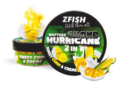 Vafteri ZFISH Smoke Hurricane Wafters 2in1 Sweet Corn and Creme