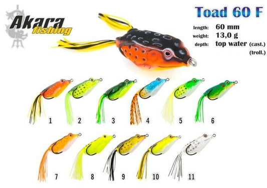Varde Akara TOAD I 60 F (13 gr. , 60mm)
