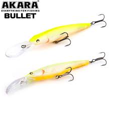 Vobleris AKARA Bullet 115 F (115mm, 16g, 2.5-4m) / A125