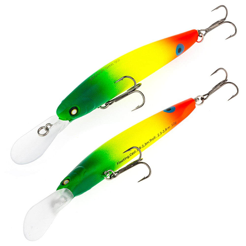 Vobleris AKARA «SIMA» 90 F ( 12 g, 90 mm) / A113