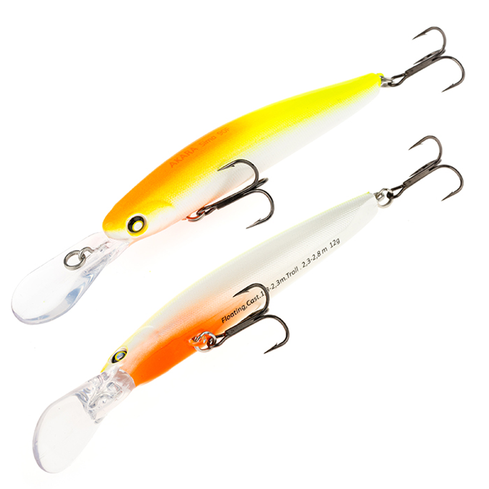 Vobleris AKARA «SIMA» 90 F ( 12 g, 90 mm) / A166