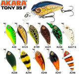 Wobbler Akara Tony 35 F