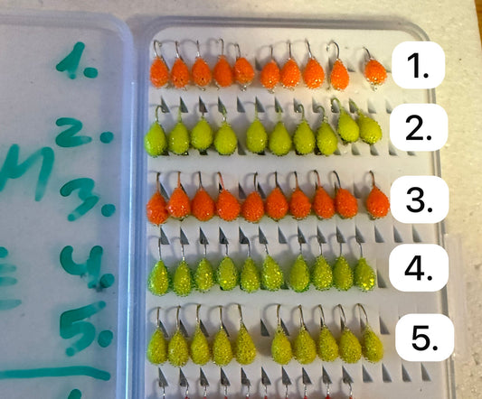 Volframmormõška "RAW" 2 g 5 tk